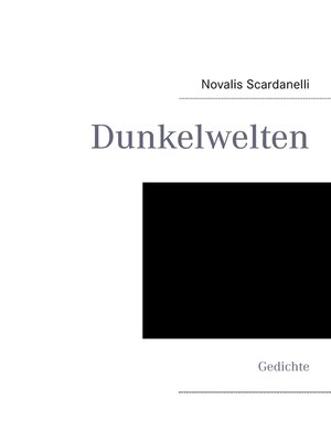 cover image of Dunkelwelten